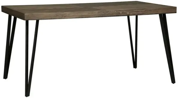 Starlight Canyon Home Brown Rectangular Dining Table – Farmhouse Style Kitchen & Dining Room Table