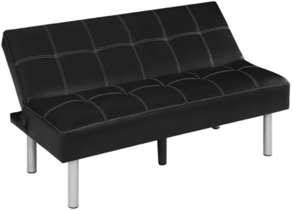 Three-Person Foldable Sofa Bed Space-Saving Convertible Sleeper for Living Room or Guest Room