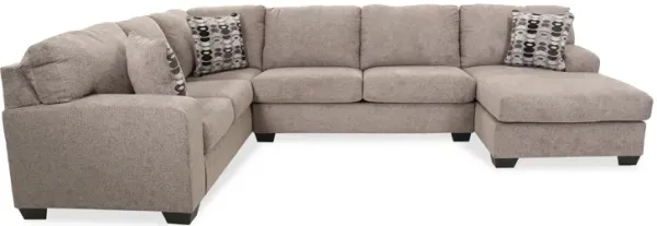 Ballinasloe 3-Piece Sectional with Right Arm Facing Chaise