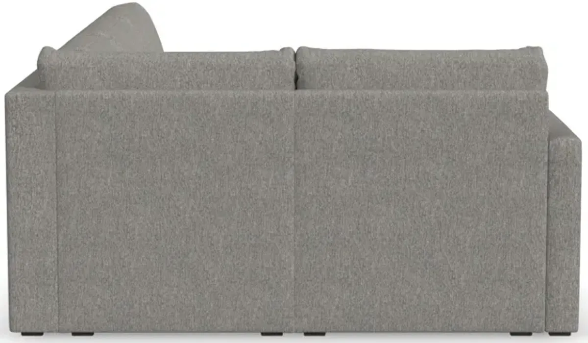 Flex 4-Seat Pebble Sectional with Standard Arm