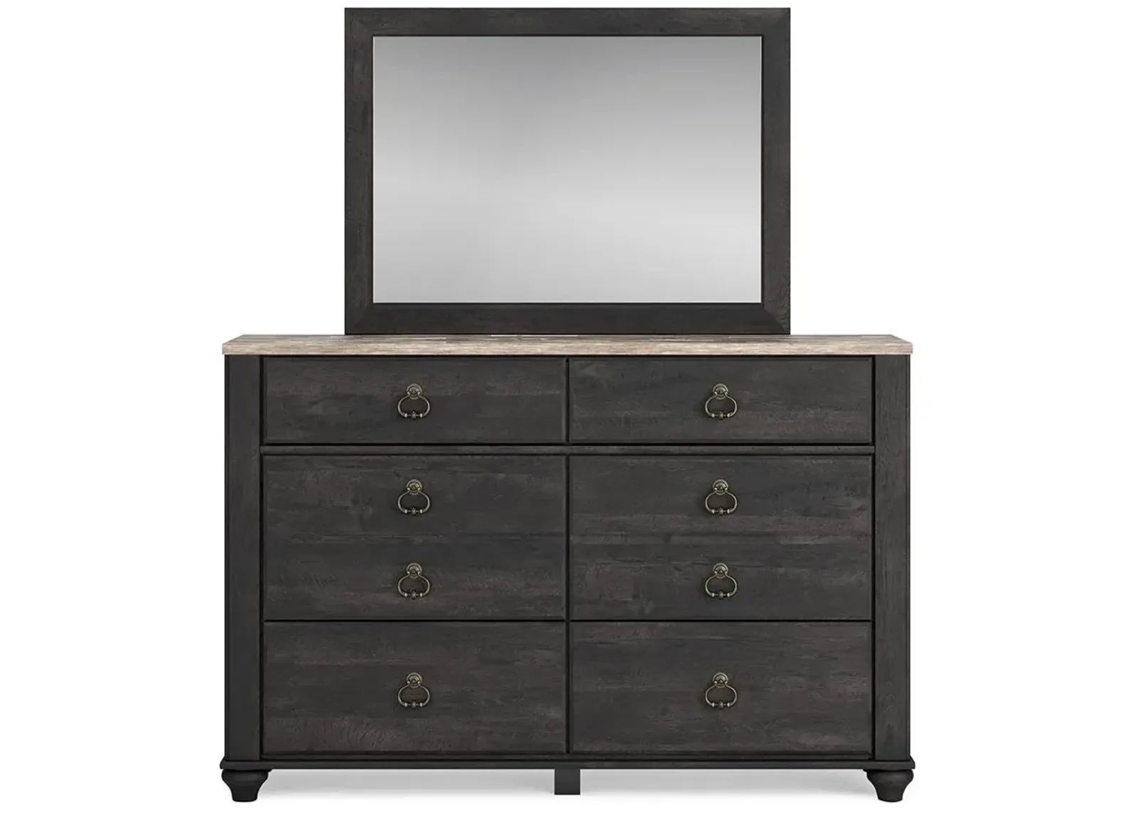 Nanforth Dresser and Mirror