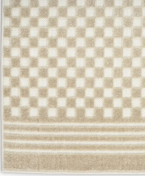 Care Free CAF02 Beige 3'11" x 5'11" Rug