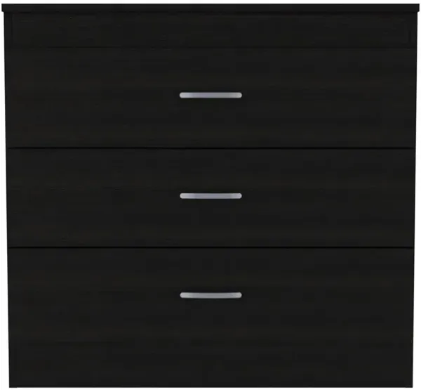 Bethage 3-Drawer Dresser Black Wengue