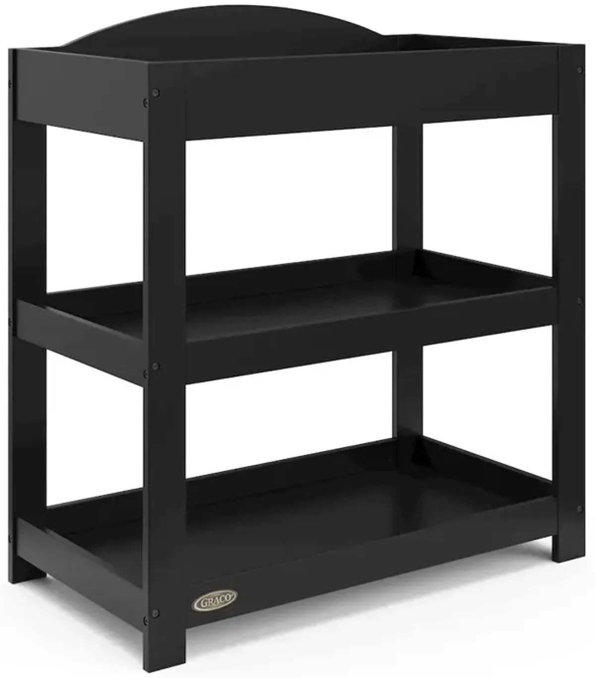 Graco Customizable Changing Table with Water-Resistant Changing Pad - (Black)