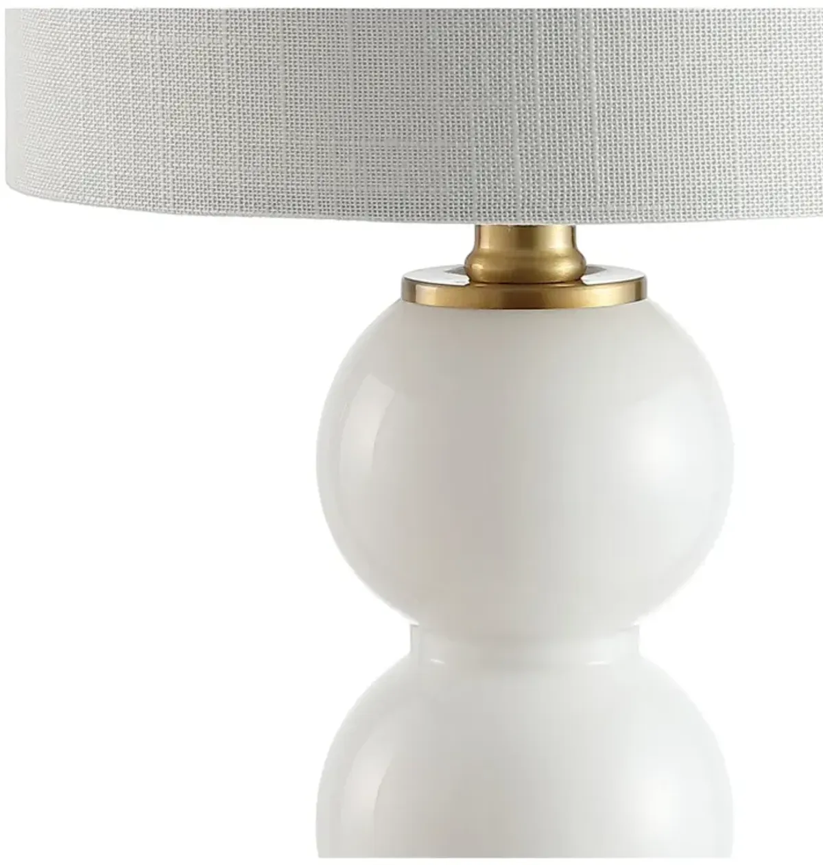 February Glassmetal LED Table Lamp