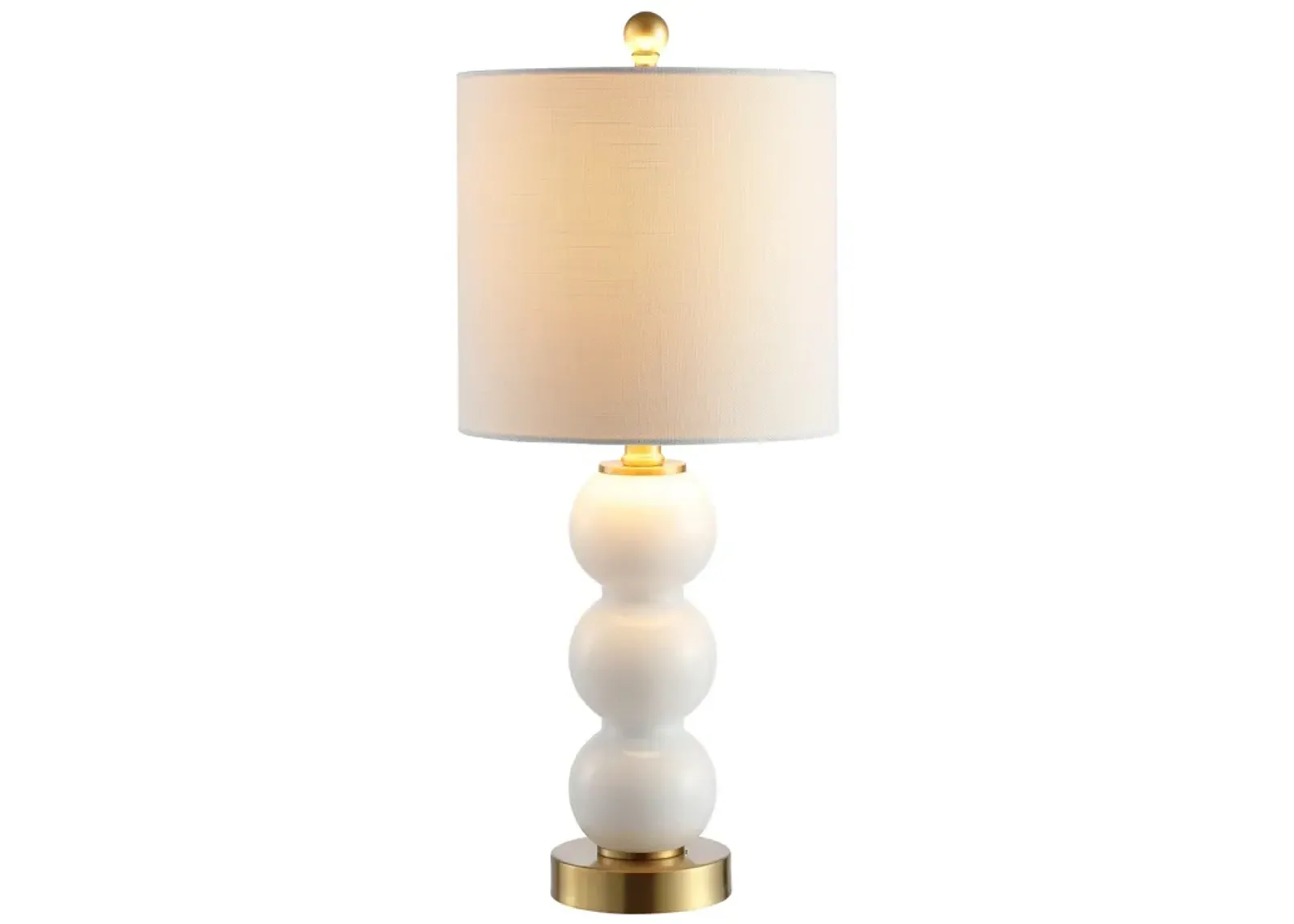 February Glassmetal LED Table Lamp