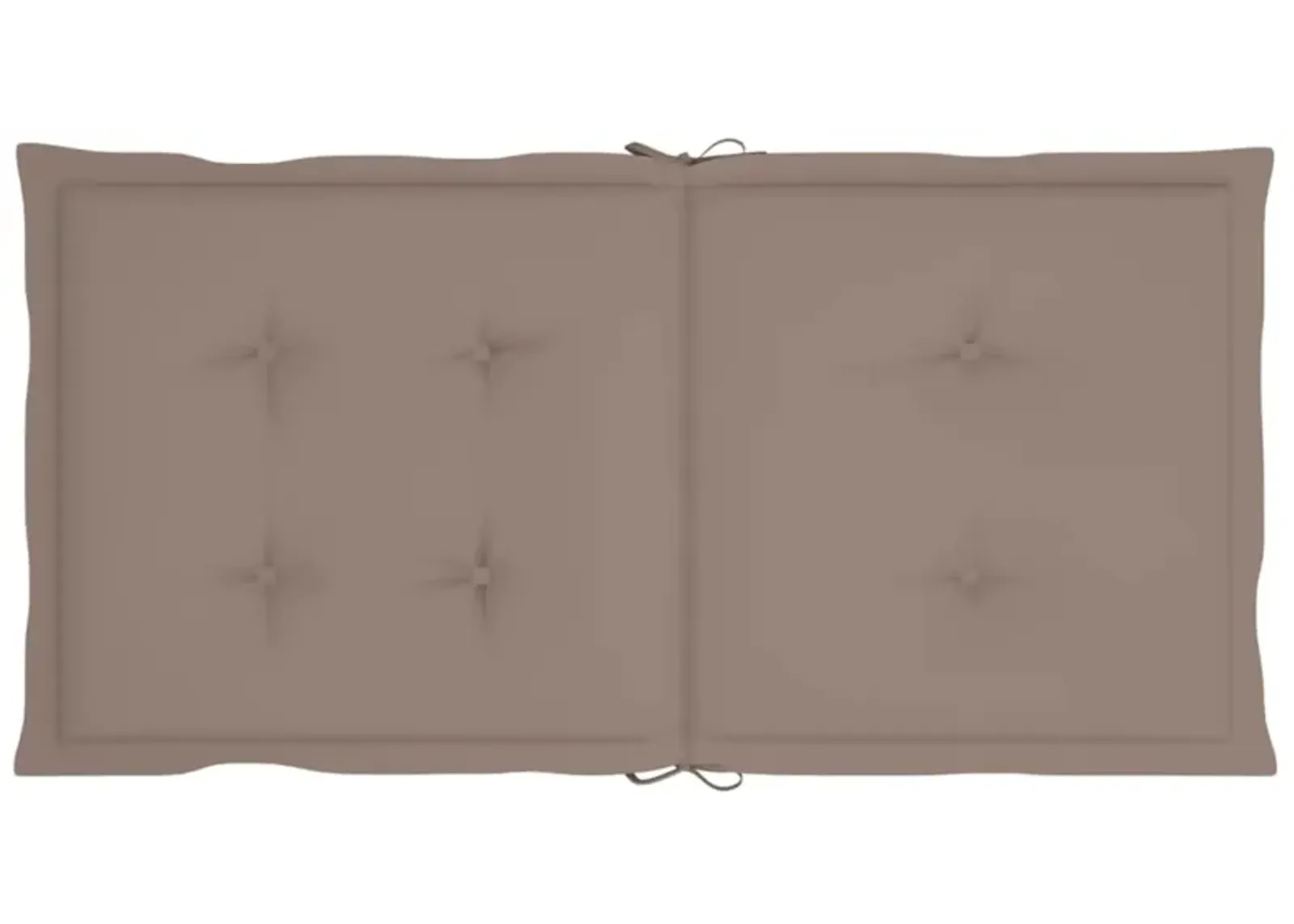 vidaXL Garden Chair Cushions 6 pcs Taupe 39.4"x19.7"x1.6"