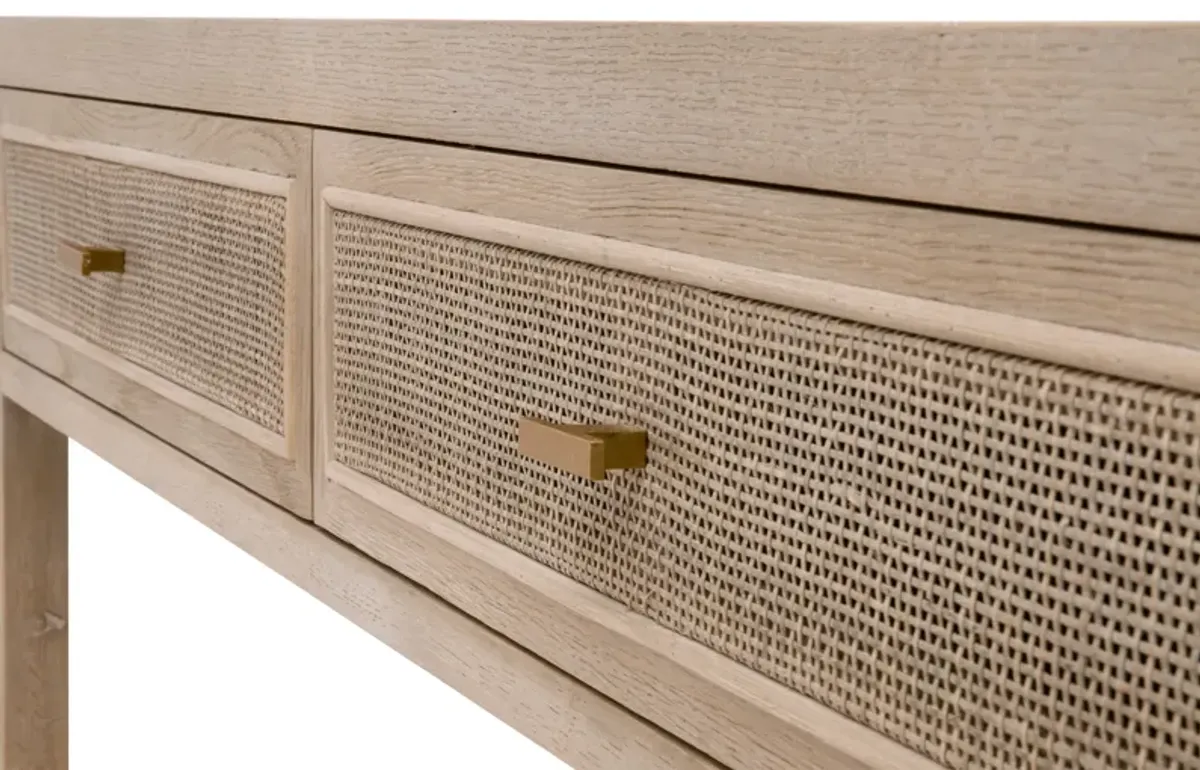 Cane 2-Drawer Entry Console