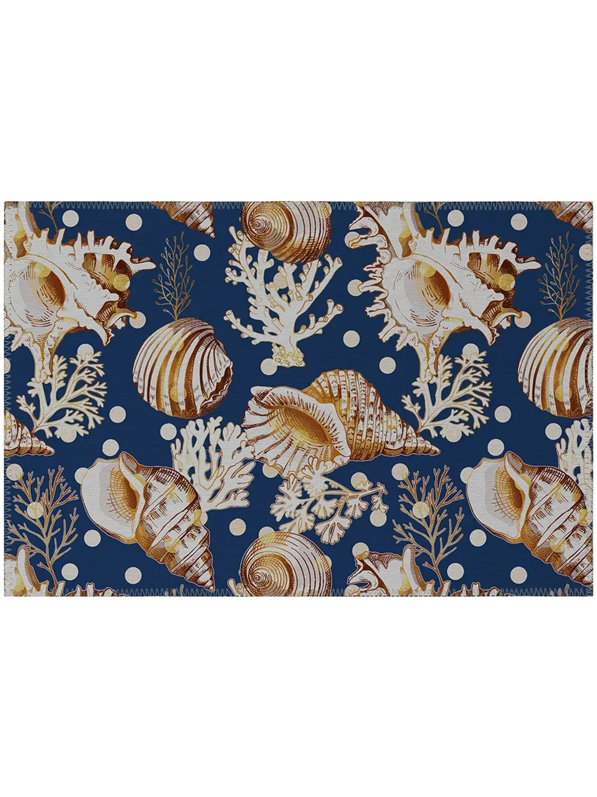 Seabreeze SZ6 Navy 20" x 30" Rug