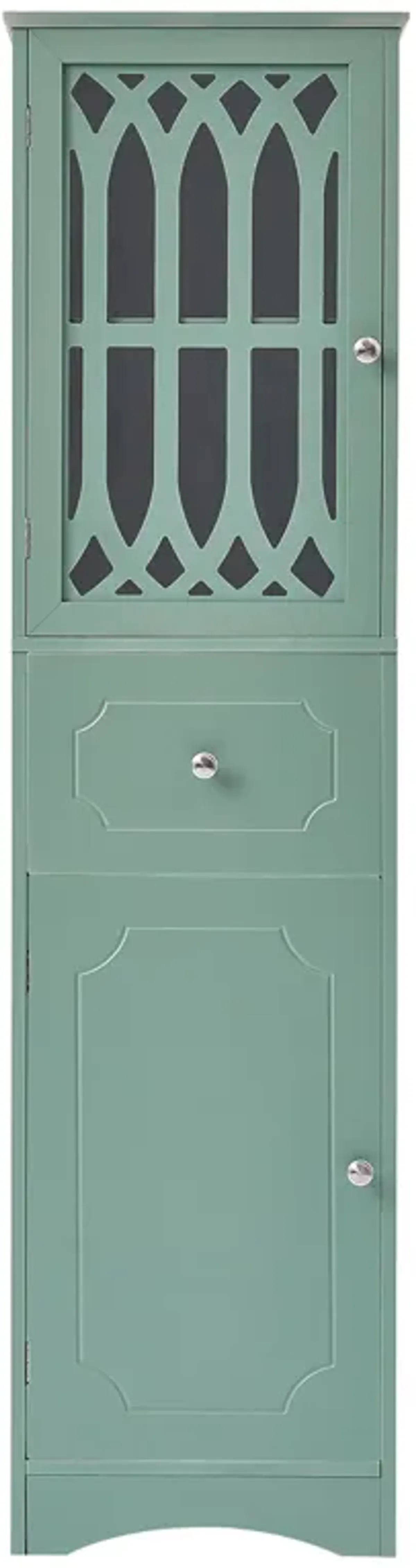 Merax  Freestanding Linen Cabinet Bathroom Storage Cabinet