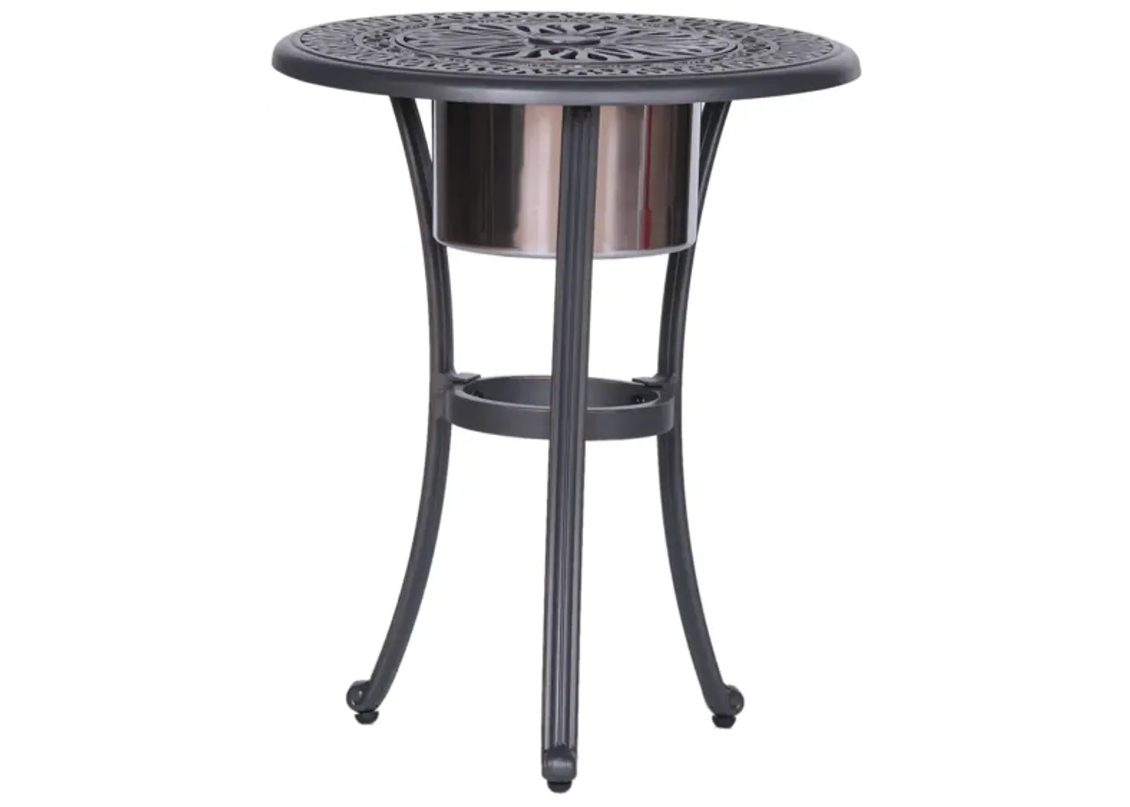 22" Round Ice Bucket Table