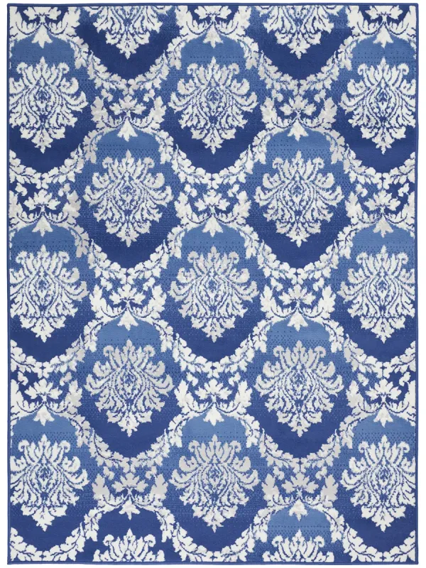 Whimsicle WHS01 Blue 6' x 9' Rug