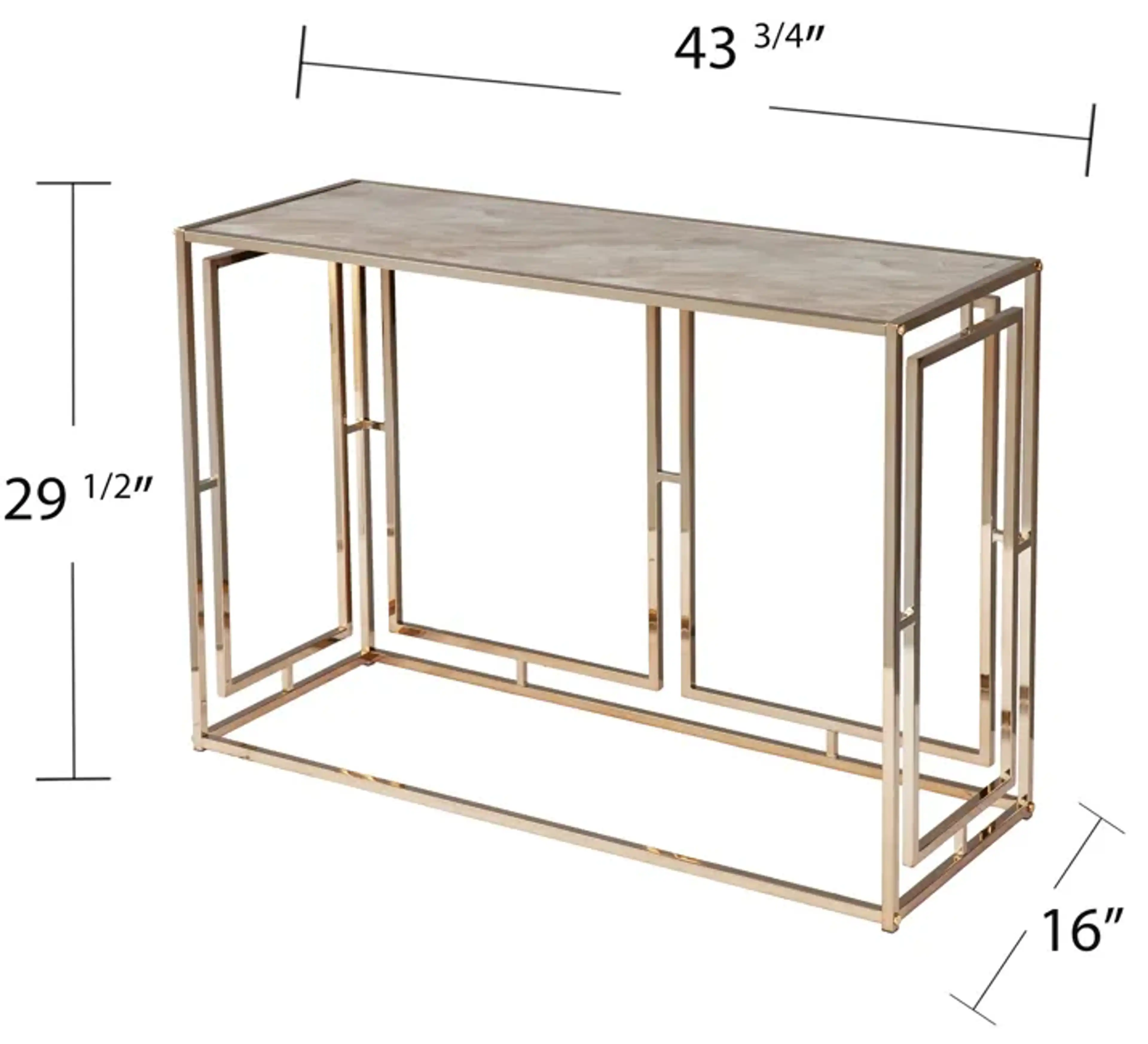 Barcroft Console Table Mathis Home | Furniture.com