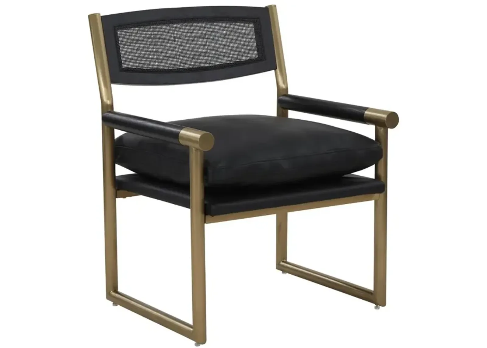 Belen Kox Mid-Century Modern Black Armchair, Belen Kox