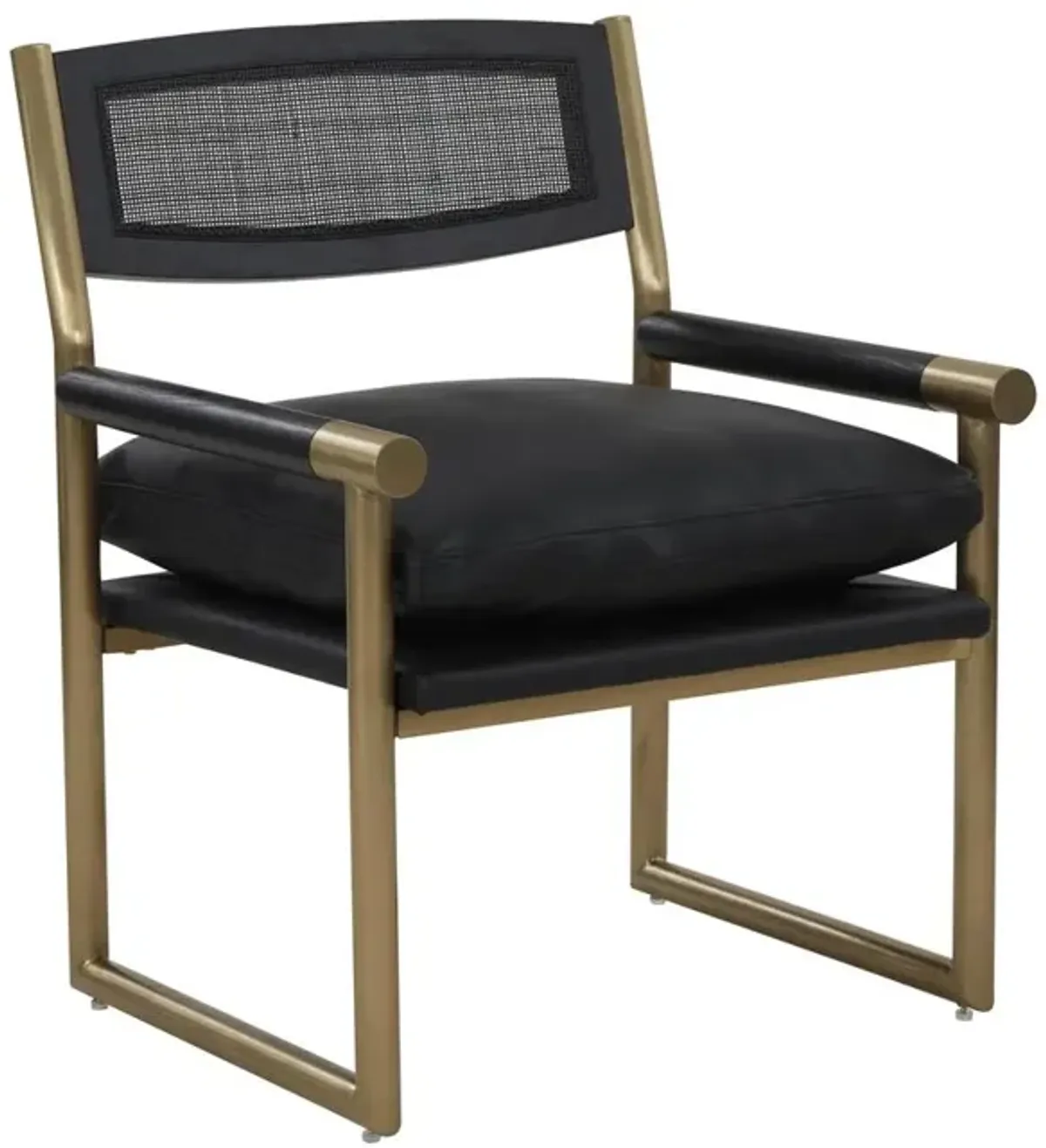 Belen Kox Mid-Century Modern Black Armchair, Belen Kox