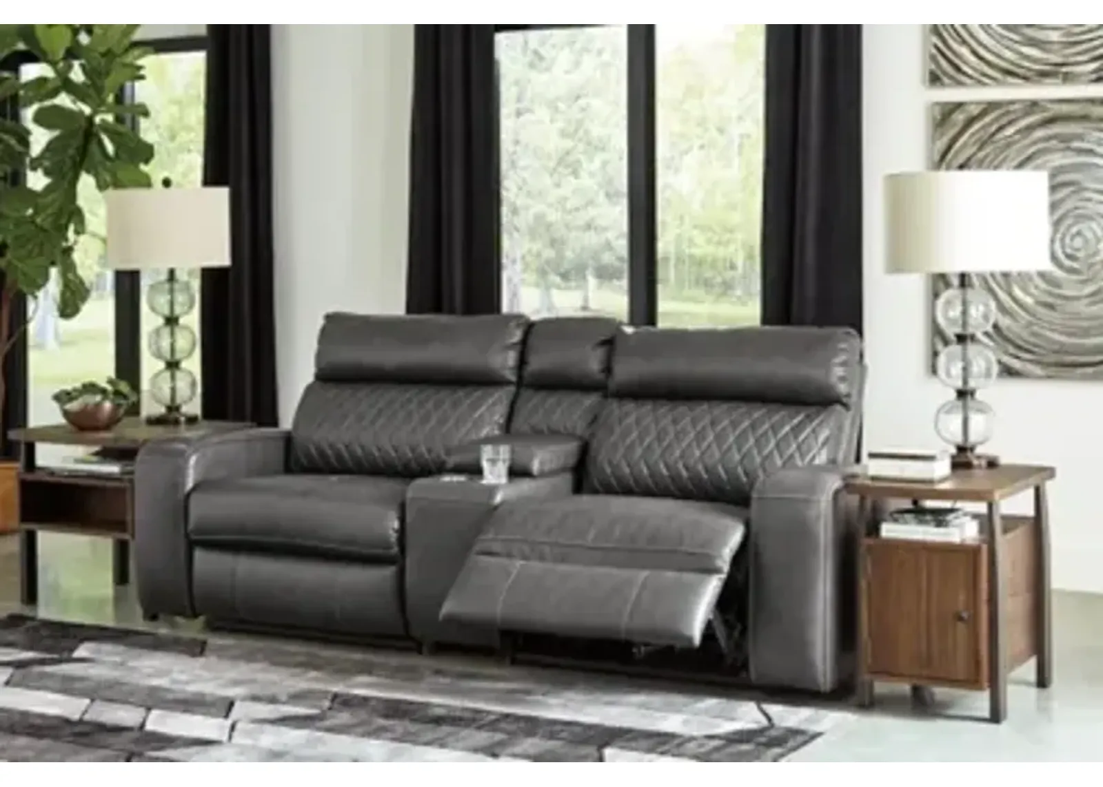 Samperstone 3-Piece Power Reclining Sectional