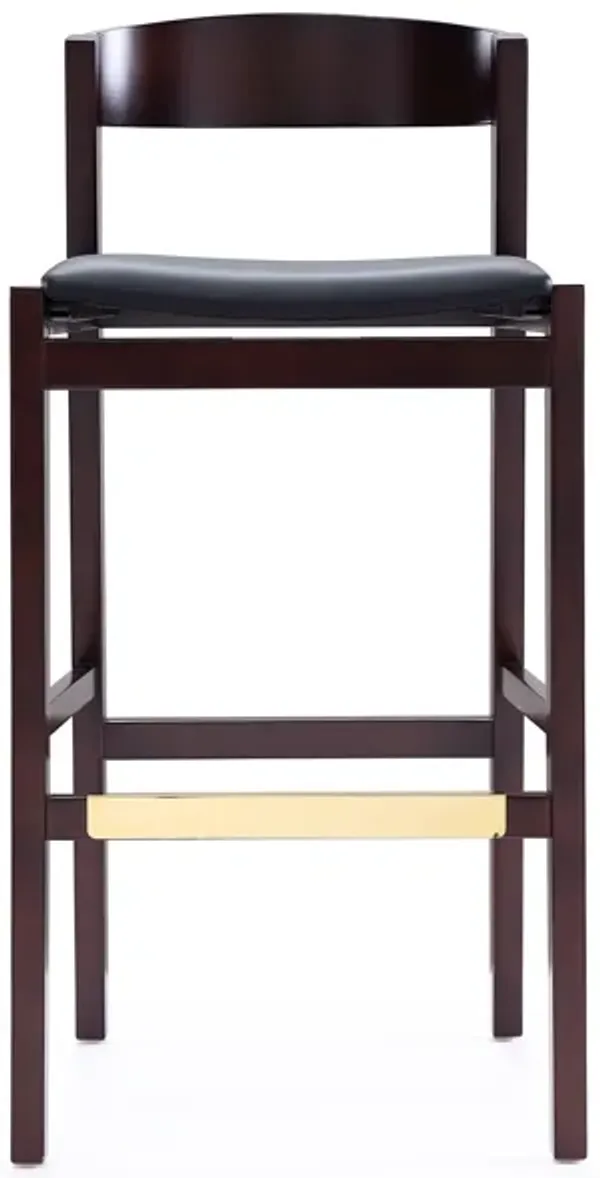 Klismos Black Bar Stool