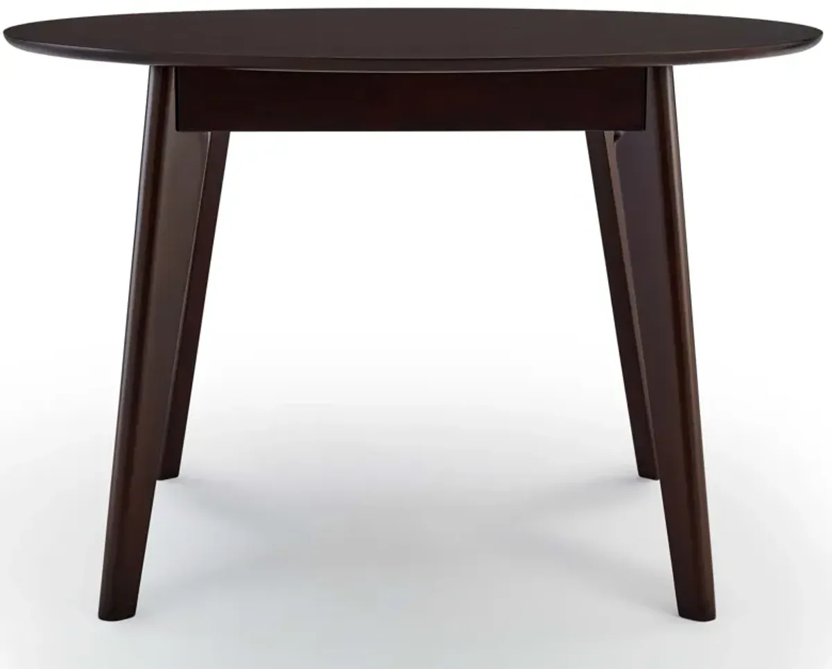 Modway - Vision 45" Round Dining Table Cappuccino