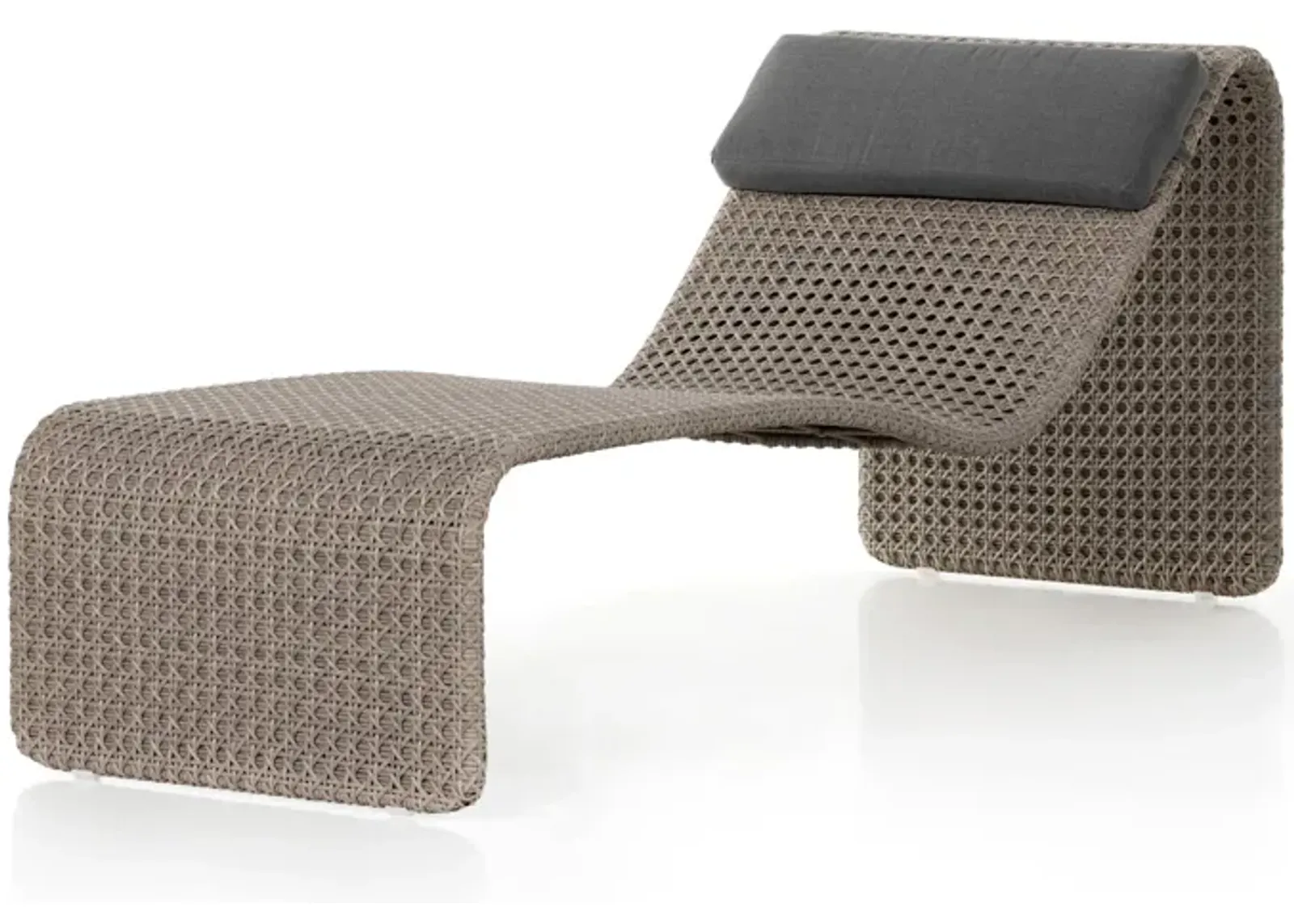 Paige Outdoor Woven Chaise