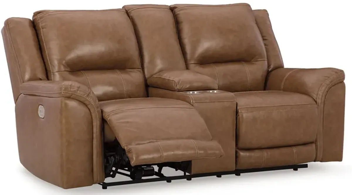 Trasimeno Power Reclining Loveseat with Console