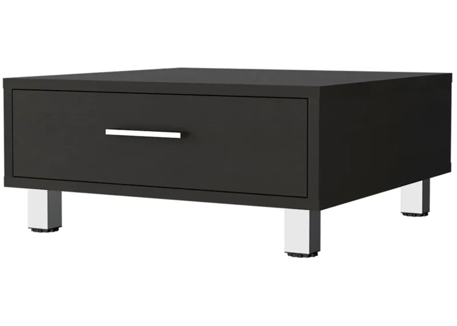 Myers Coffee Table, Four Legs, One Drawer