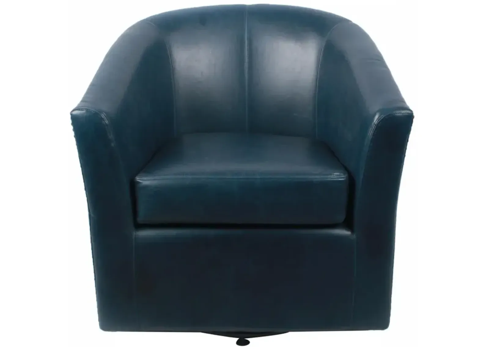 New Pacific Direct Ernest Bonded Leather Swivel Chair