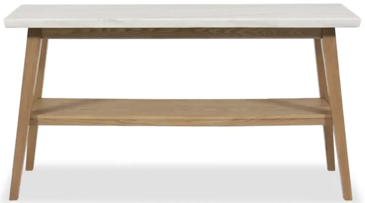 Vida Marble Top Sofa Table