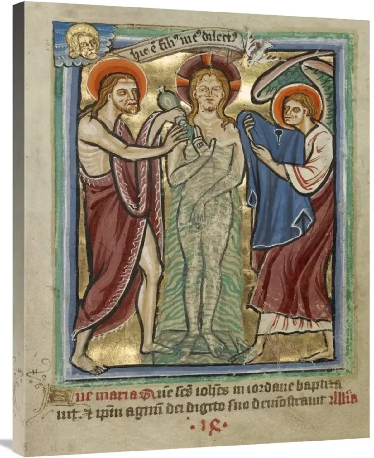 The Baptism of Christ-Canvas Art-28x35