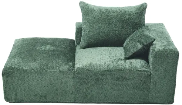 Merax Chenille 2-seat Lounging Sofa  Chair