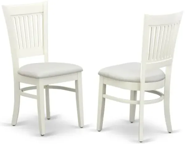 East West Furniture Dining Chair Oak, VAC-LWH-C