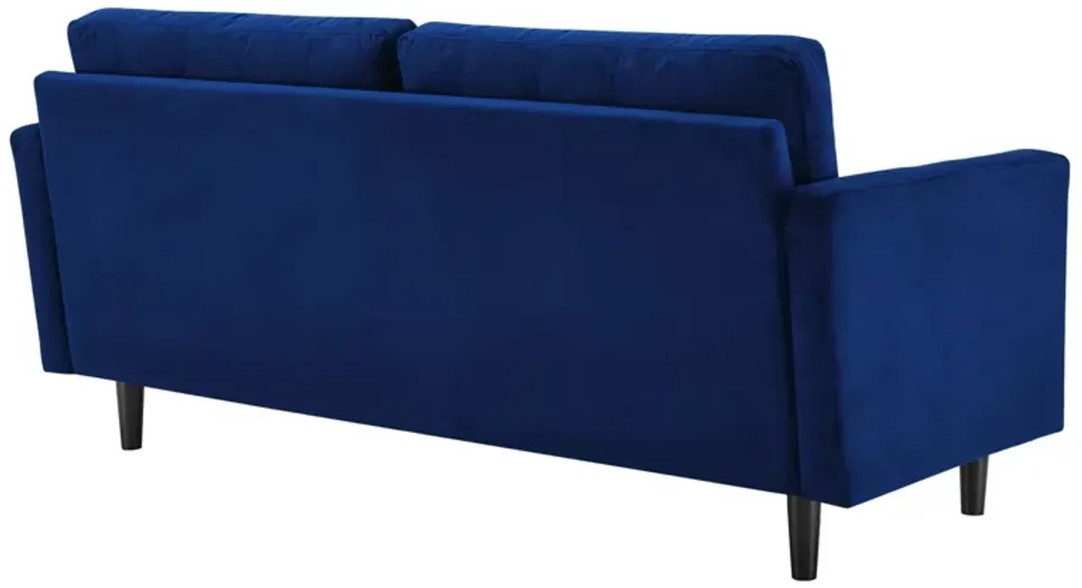 Exalt Tufted Performance Velvet Sofa