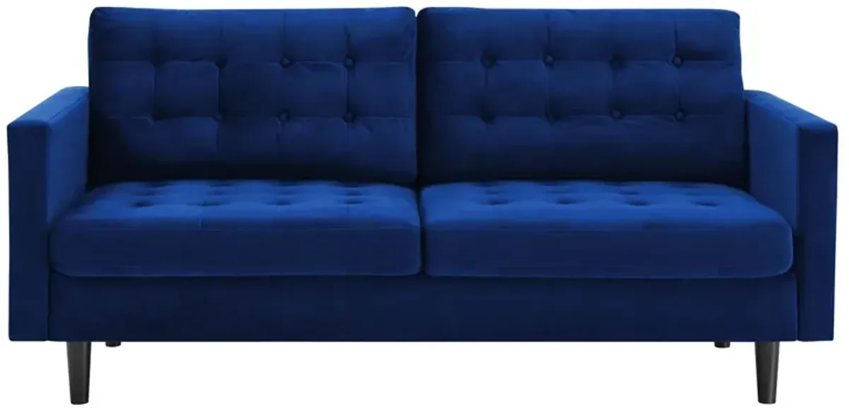 Exalt Tufted Performance Velvet Sofa