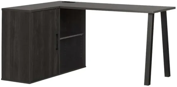 Zolten Desk  Gray Oak