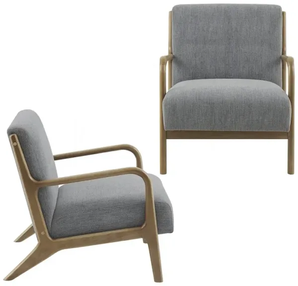 INK+IVY Novak Lounge Chair Set of 2 in Grey