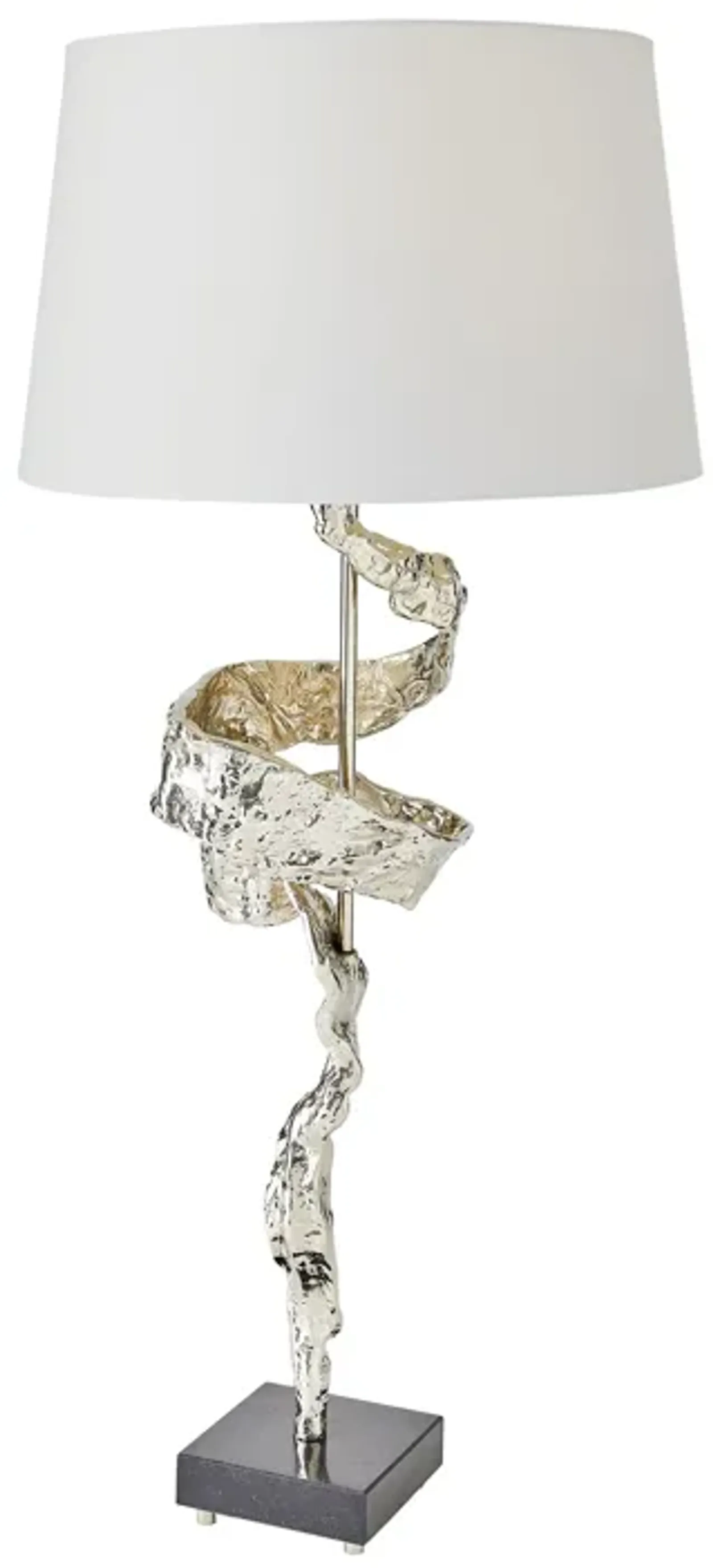 Twist Lamp-Silver