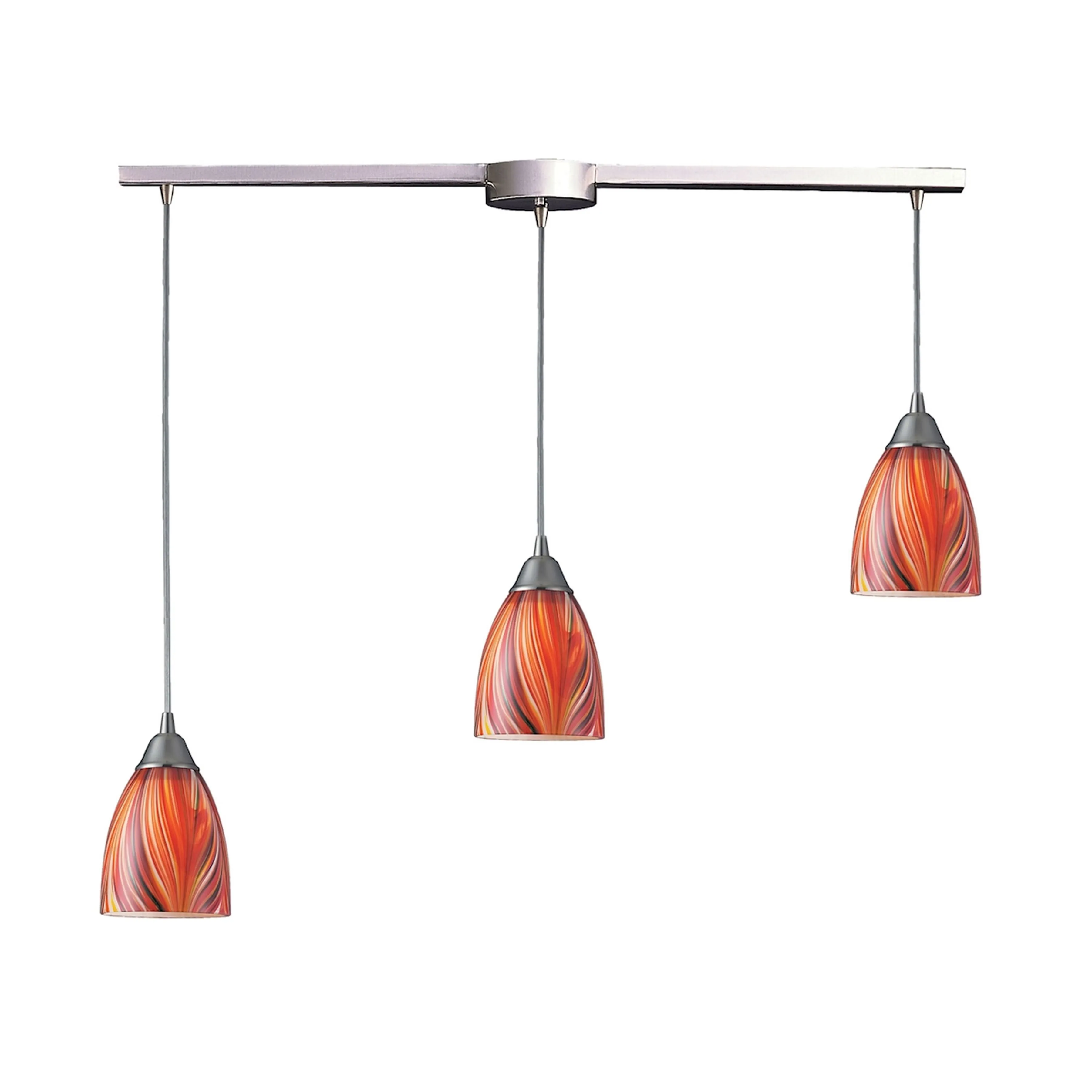 Arco Baleno 36" Wide 3-Light Mini Pendant