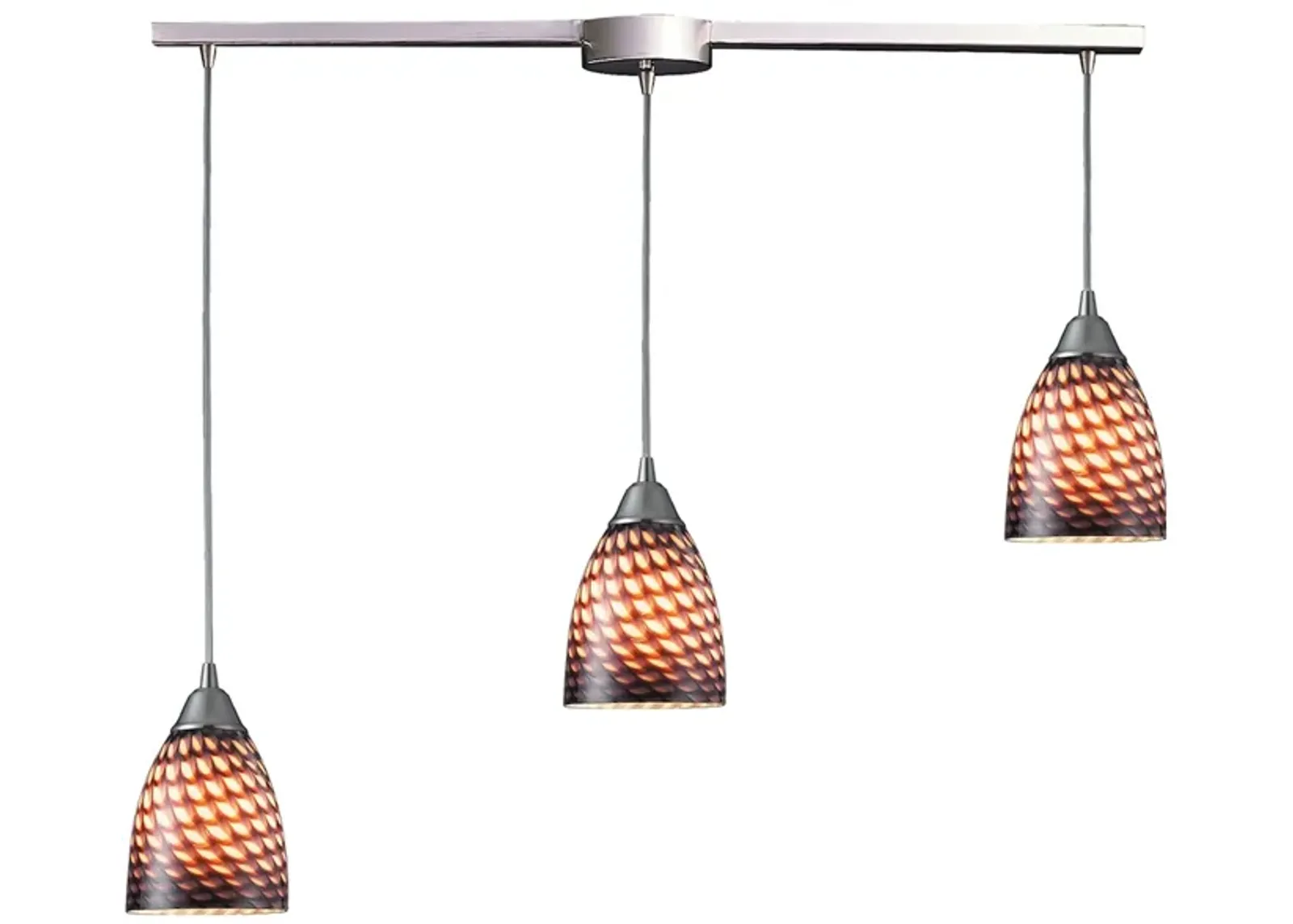 Arco Baleno 36" Wide 3-Light Mini Pendant