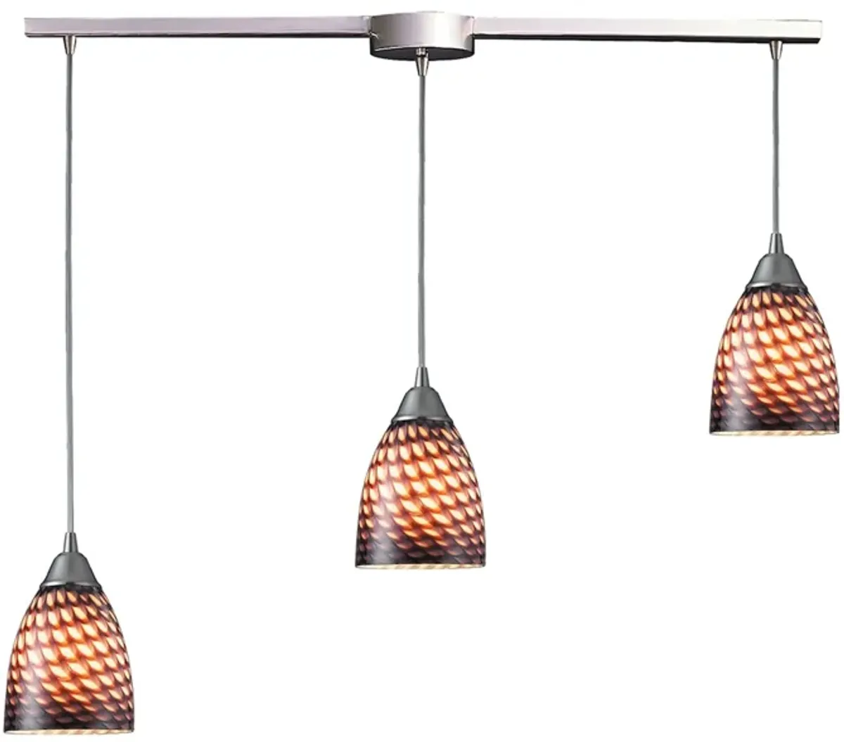 Arco Baleno 36" Wide 3-Light Mini Pendant