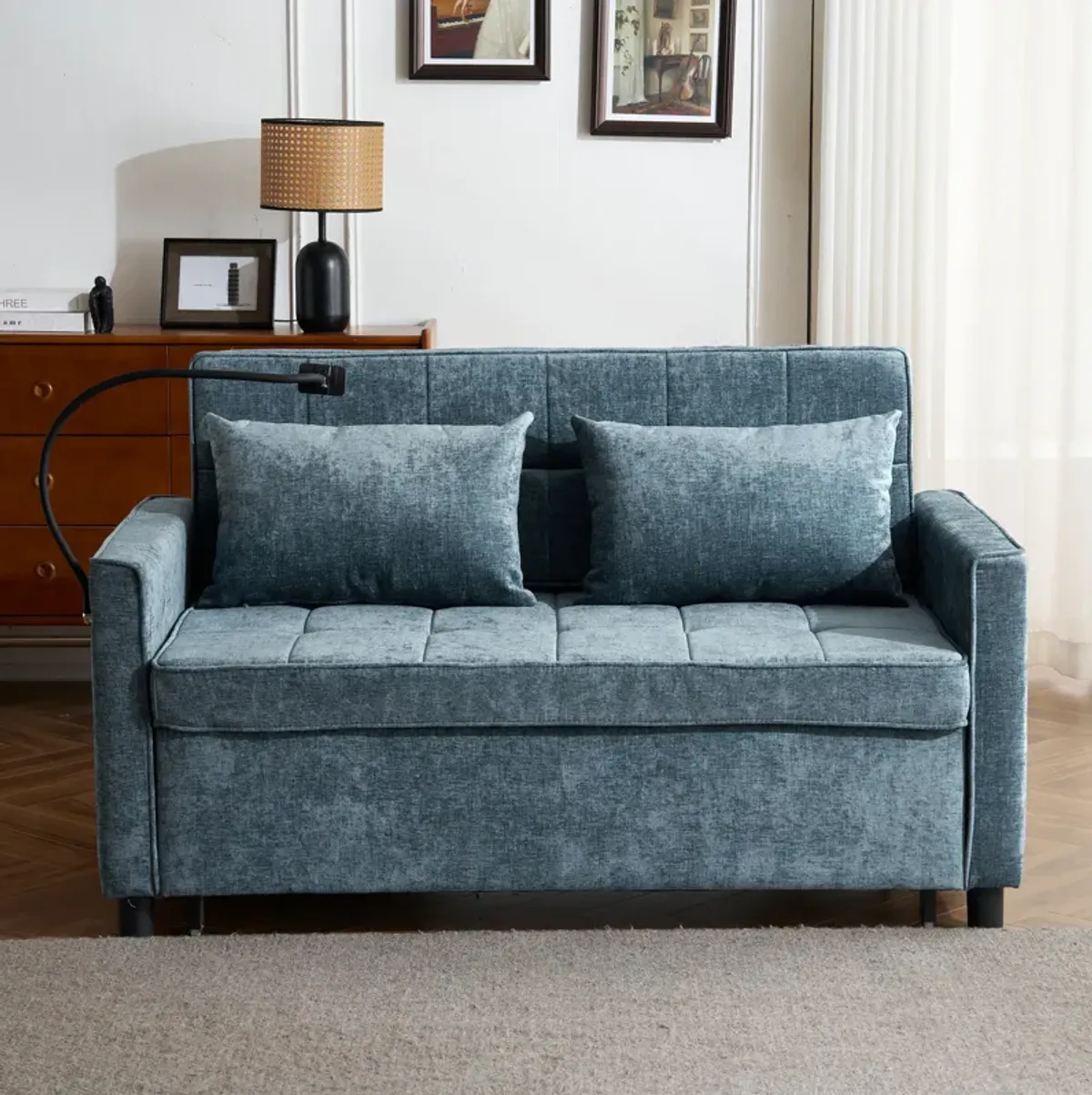 Merax Pull-out Loveseat Sleeper Sofa Bed