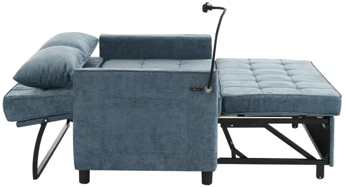 Merax Pull-out Loveseat Sleeper Sofa Bed