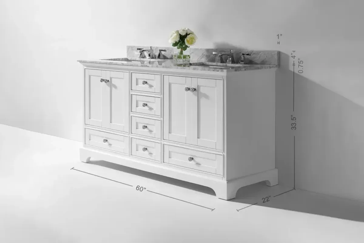 Audrey 60 in. Bath Vanity Set