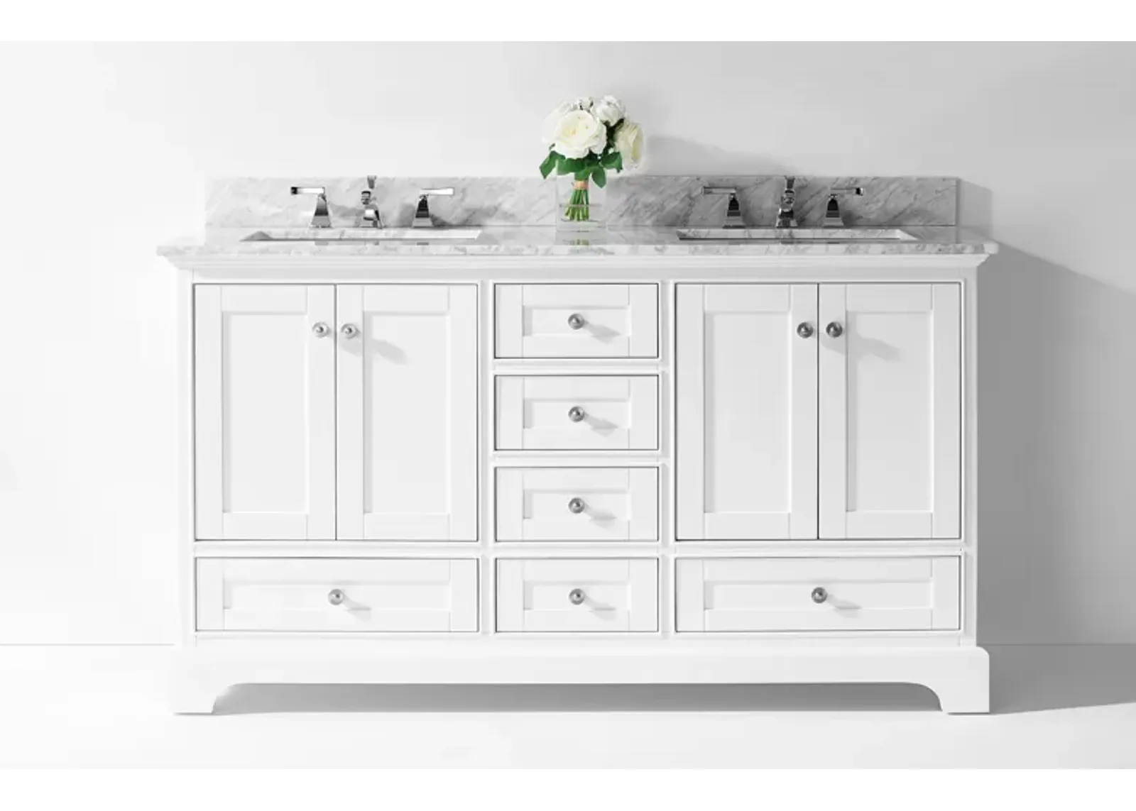 Audrey 60 in. Bath Vanity Set