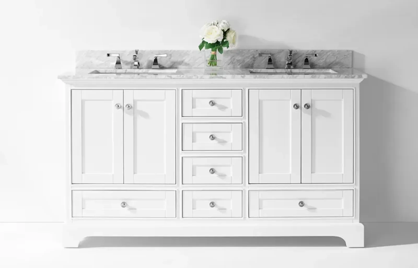 Audrey 60 in. Bath Vanity Set