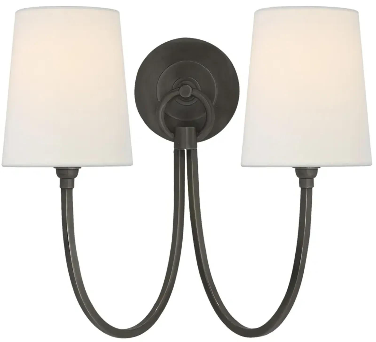 Reed Double Sconce