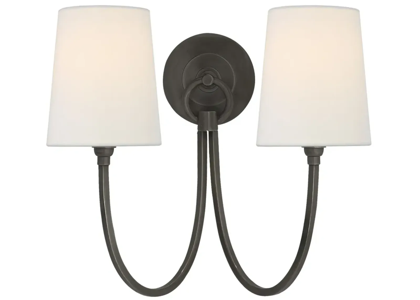 Reed Double Sconce