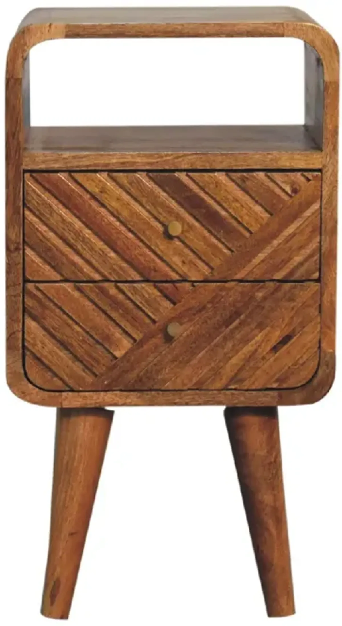 Mini Lille Curved Nightstand