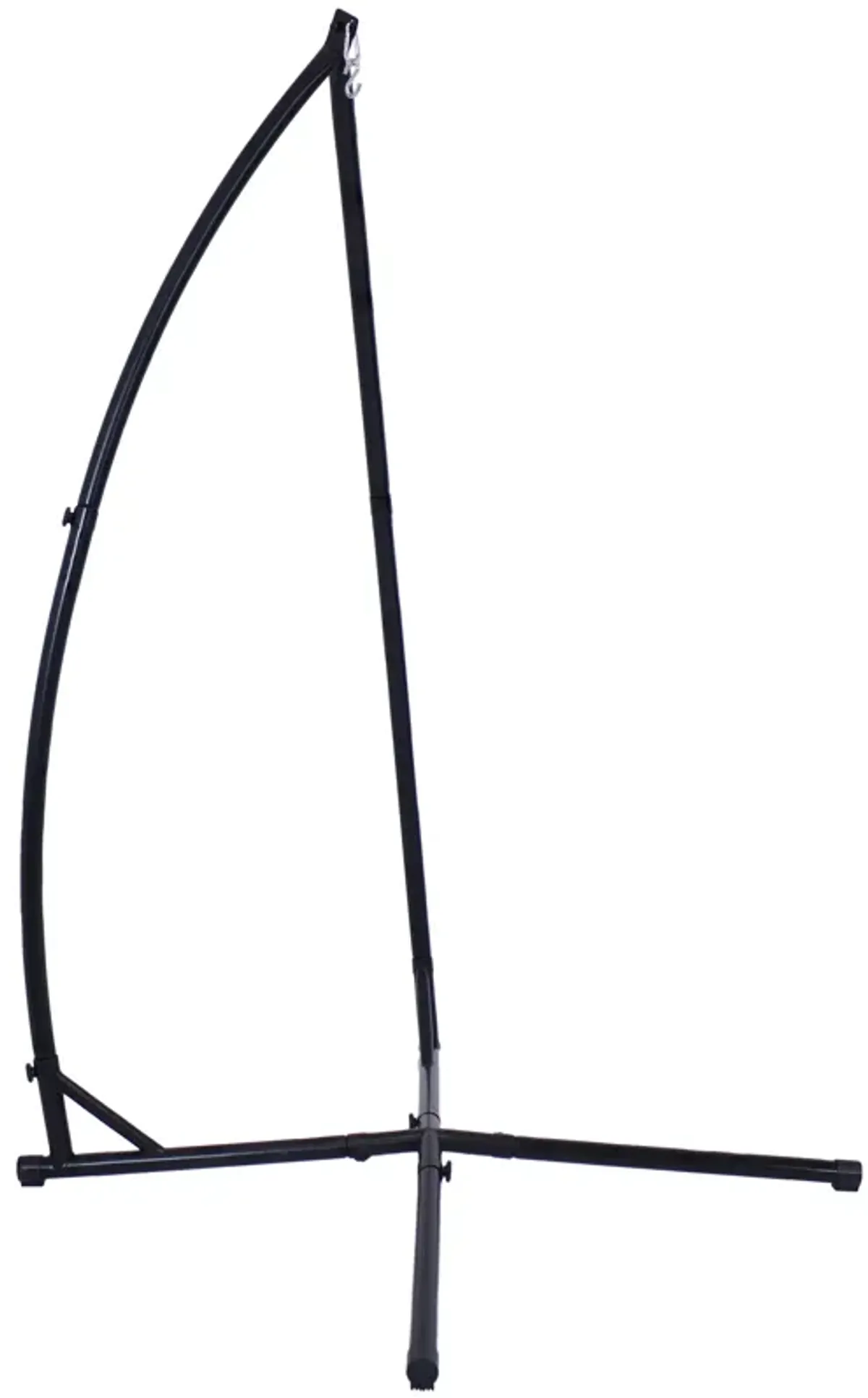 Sunnydaze X-Base Powder-Coated Steel Hammock Chair Stand - 82 in