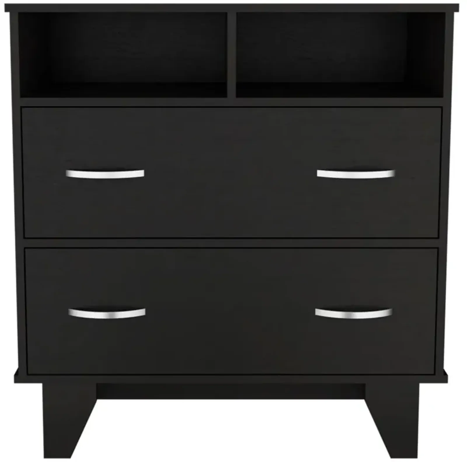 Double Drawer Dresser Arabi, Bedroom, Black