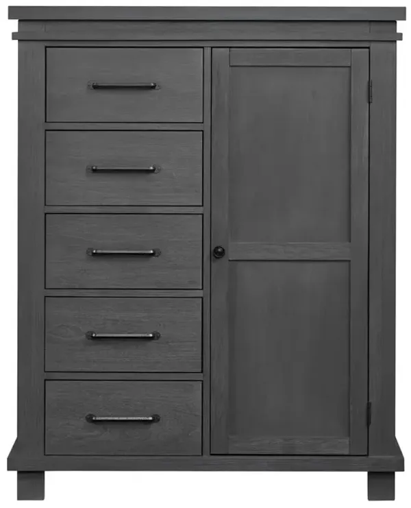 Soho Baby Hampton Chifferobe/Chest Canyon Gray