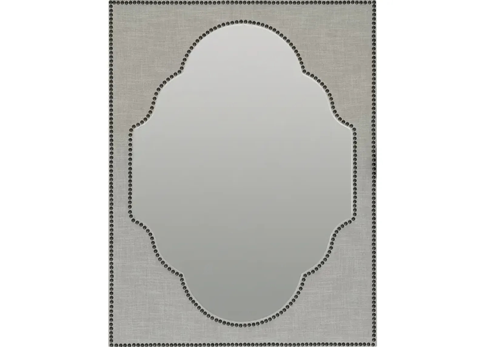 Boheme Nourmand Linen Wrapped Mirror